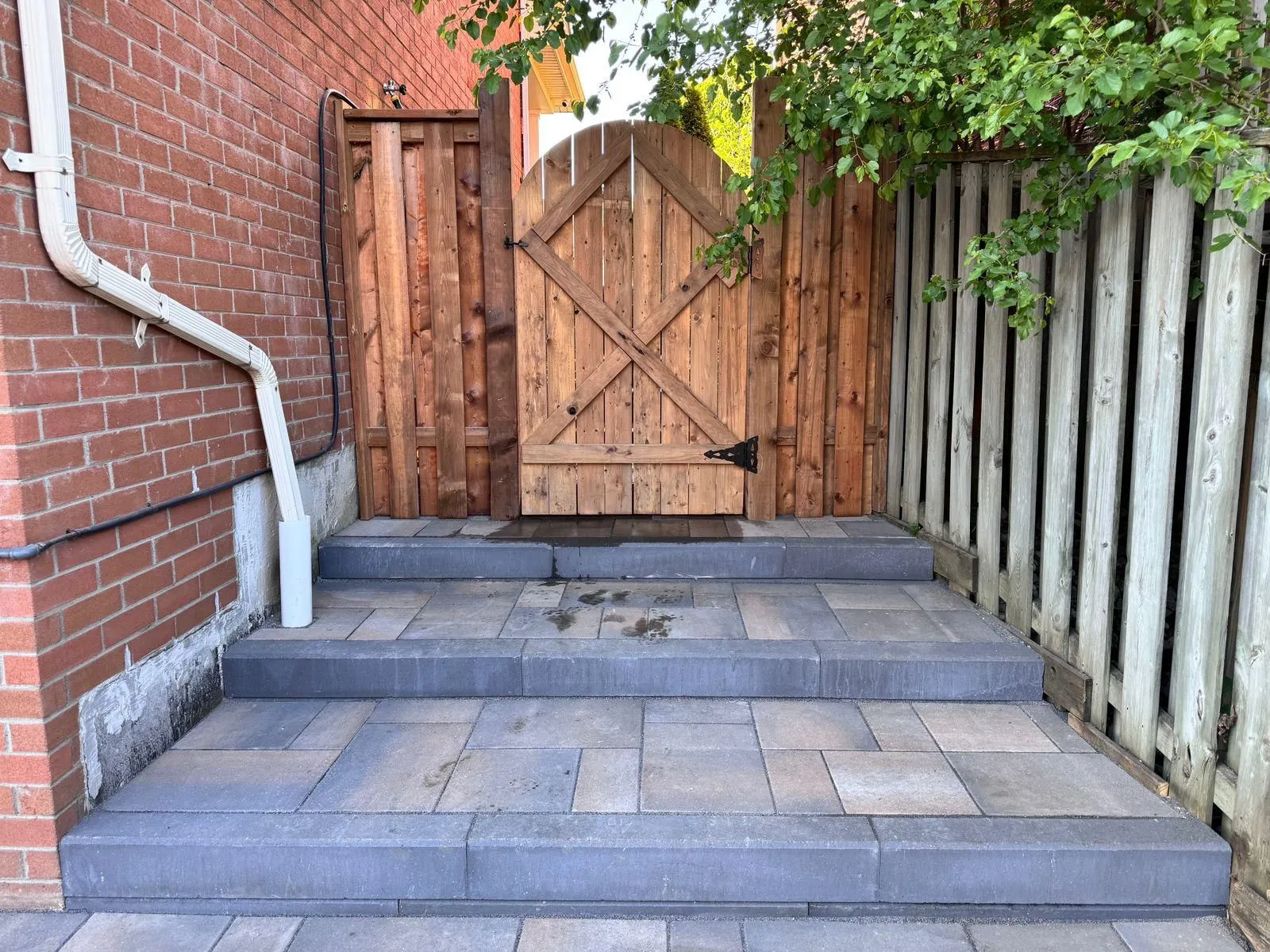 River Rock & Mulch Installation